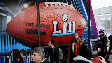 Super Bowl LII: horario, TV, cómo ver en directo online: Patriots vs Eagles