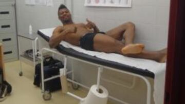 Kalu Uche pasando renacimiento médico con el Almería.