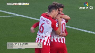 Resumen y gol del Almería vs. Numancia de la Liga 1|2|3