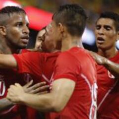 Perú mostró sus mejores cartas frente a Colombia