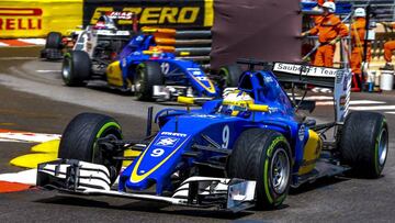 Ericsson y Nasr chocaron en Mónaco.