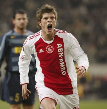 Jan Huntelaar - Ajax ?msterdam - 43 goles en 46 partidos