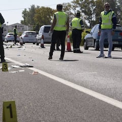 Detenido el autor del atropello mortal a un ciclista en Oliva