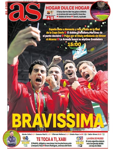 Las portadas de AS de noviembre