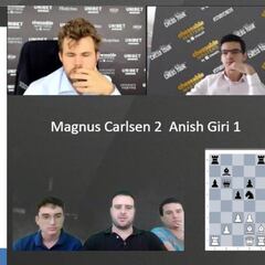 Carlsen gana el primer asalto y mañana podría ser campeón