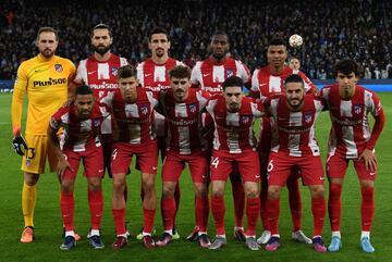 Equipo del Atl¨¦tico de Madrid.