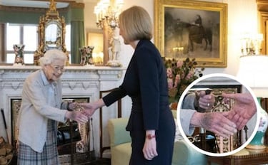 Revelan por qu¨¦ la Reina ten¨ªa la mano negra antes de morir