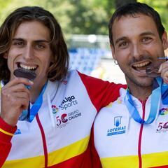 Llorente y Crespo, plata y bronce mundial en K1