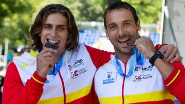 David Llorente (izda.) y Joan Crespo (dcha.).