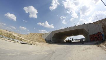 Por encima transitará la Avenida Luis Aragonés, por debajo el enlace con la M-40.