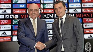 Vincenzo Montella, presentado como entrenador del Milan