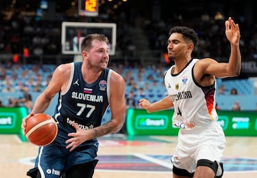 Doncic dazzles as Slovenia stutter and Germany progress to EuroBasket semi-final 