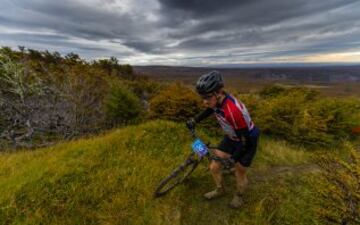 El impresionante paisaje en que se vivió la carrera de MTB