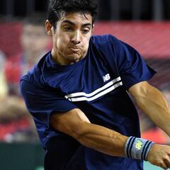 Chile-Argentina (1-1), Copa Davis: Jarry gana, Garín pierde