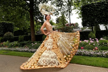 Ascot vuelve lleno de looks extravagantes y mucho glamour