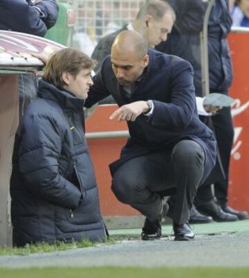 Tito y Guardiola en 2012.