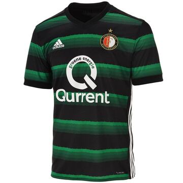 Segunda equipación del Feyenoord.