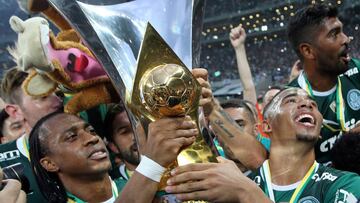 El Palmeiras de Yerry Mina no falló y ya es campeón