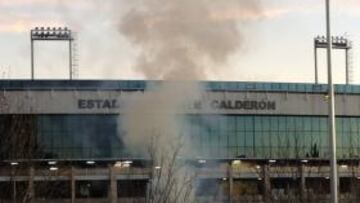 Detenidos ocho italianos por las revueltas en el Calderón