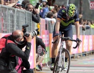 Alejandro Valverde, subirá al podio como tercero de esta edición.