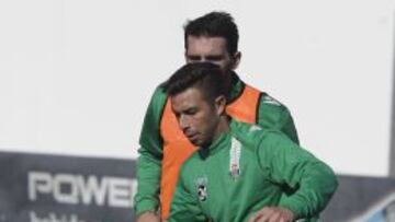 Molina y Rubén se entrenan con el grupo y apuntan al derbi