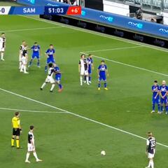 ¡Qué maravilla ganar un Scudetto así! Escandaloso golazo de Cristiano