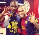 Abidal apuesta por renovar a Alves: "Mejor que se quede"