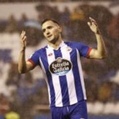 Lucas Pérez, baja en Cornellà