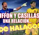 Casillas y Buffon: una relación de amistad resumida en halagos
