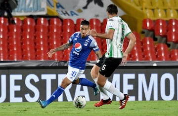 Partidazo en El Campín entre Millonarios y Nacional. El equipo azul fue superior tácticamente a los dirigidos por Osorio