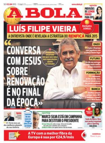 Portadas de la prensa deportiva