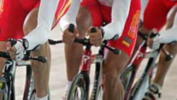 <b>RÉCORD DE ESPAÑA. </b>El equipo español marcó un nueva plusmarca nacional en semifinales y se jugará el bronce frente a Alemania.