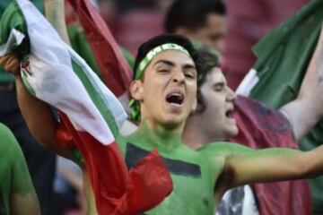 Afición mexicana puso el ambiente en el Levi's Stadium