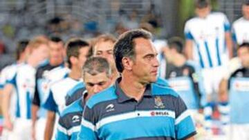 <b>A LA CABEZA. </b>Martín Lasarte pretende encabezar la recuperación de las armas históricas de la Real.