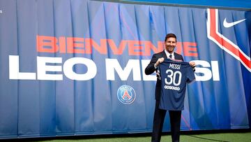 Consigue la nueva camiseta de Messi con el PSG antes de que se agote