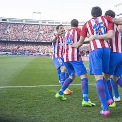El Atlético espera en casa al Sevilla y a la Real Sociedad