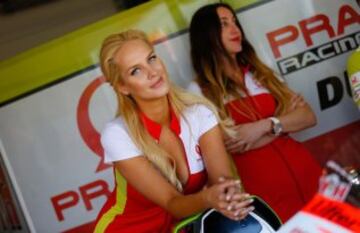 Paddock Girl en el GP de San Marino.