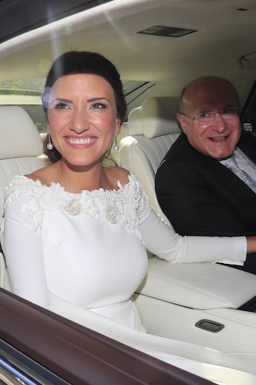 El tenista español Roberto Bautista tras ganar la Copa Davis ha dado el sí quiero a Ana Bodí finca Mas de Lucía en la localidad castellonense de Nules.