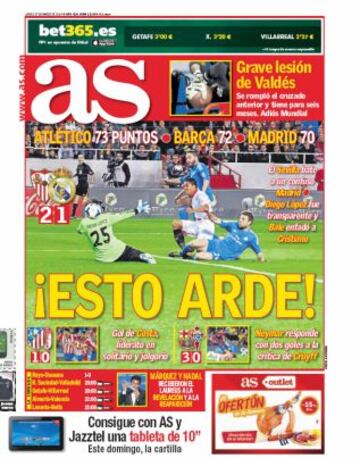 Las portadas de AS de marzo