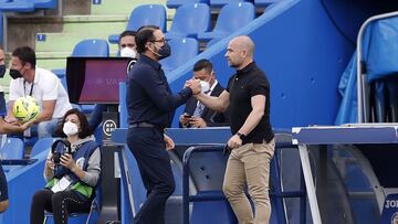 Bordalás: "Ha sido el año de más mérito desde que llegué al Getafe"