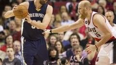 Marc Gasol (21) comanda una épica remontada en Portland