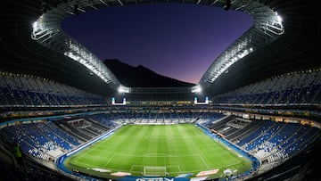 during the game Monterrey vs Necaxa, corresponding to Semifinals first leg match of the Torneo Apertura 2019 of the Liga BBVA MX, at BBVA Bancomer Stadium, on December 04, 2019.
<br><br>
durante el partido Monterrey vs Necaxa, correspondiente al partido de Ida de las Semifinales de Final del Torneo Apertura 2019 de la Liga BBVA MX, en el Estadio BBVA Bancomer, el 04 de Diciembre de 2019