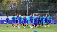 Alineación posible del Real Valladolid en Cádiz en LaLiga Hypermotion