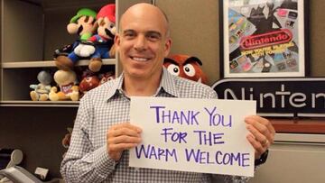 Doug Bowser: "Gracias a todos por tan acalorada bienvenida".