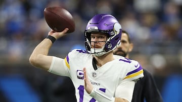 How many sacks did Sam Darnold get against the Rams?