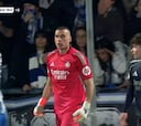 El Talavera la tuvo en el 93′ para el 3-3 y lo que hizo Lunin es el sentir de todo el madridismo: tremenda escena...
