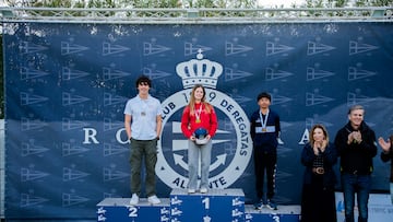 Ferrando (ILCA 4) y Seguí (WingFoil) triunfan en la Olympic Week de Alicante