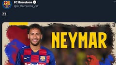 FC Barcelona account hacked and trolled on Neymar and Bartomeu