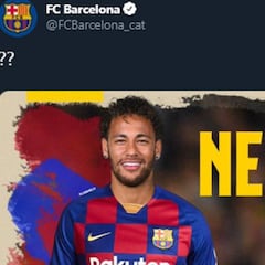Hackeo y trolleo a las redes sociales del Barça: "Neymar volverá" o "#Bartomeuout"