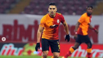 El delantero colombiano regresó a las canchas tras 56 días de inactividad por una lesión muscular